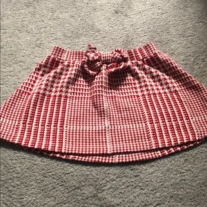 Janie and Jack houndstooth skirt